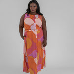 MIDI BUTTON DOWN DRESS plus-size - AMOUR781