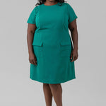 ZIGGY CREPE DRESS plus-size - AMOUR781