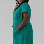 ZIGGY CREPE DRESS plus-size - AMOUR781