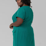 ZIGGY CREPE DRESS plus-size - AMOUR781