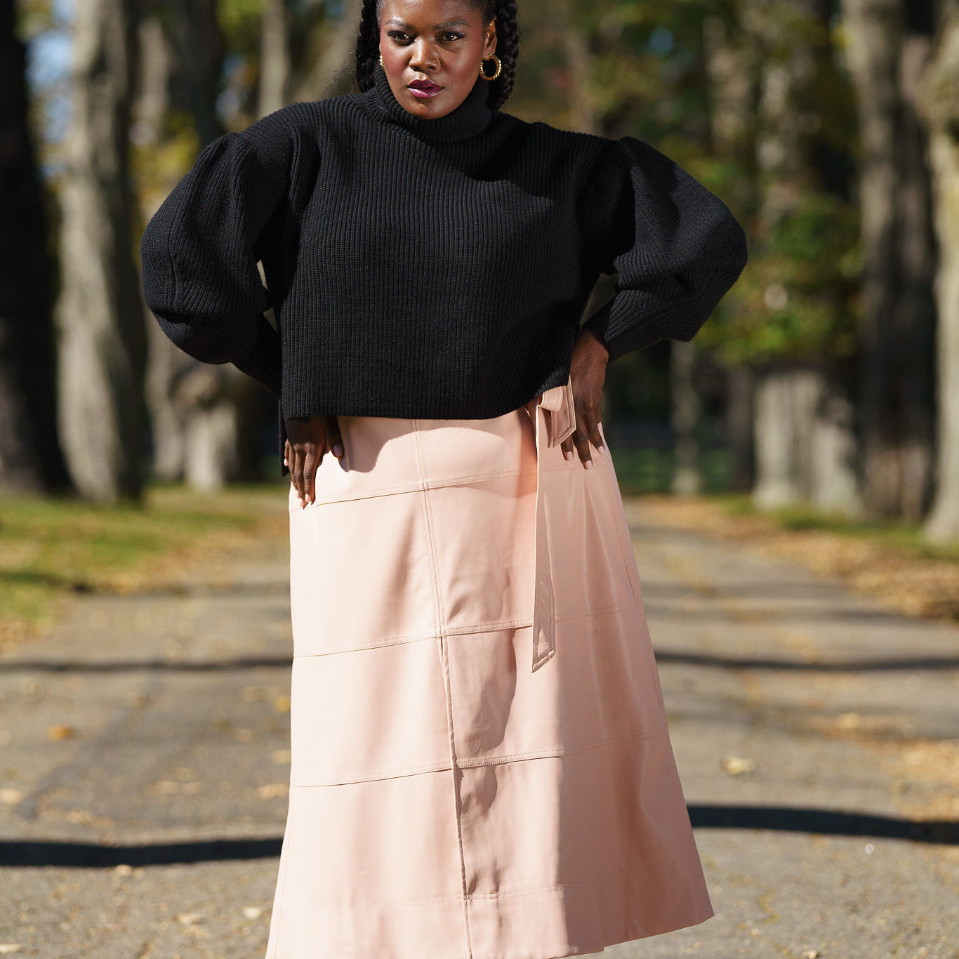 HUDSON SKIRT plus-size - AMOUR781