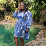 NOUREEN DRESS plus-size - AMOUR781
