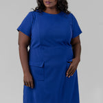 ZIGGY CREPE DRESS plus-size - AMOUR781