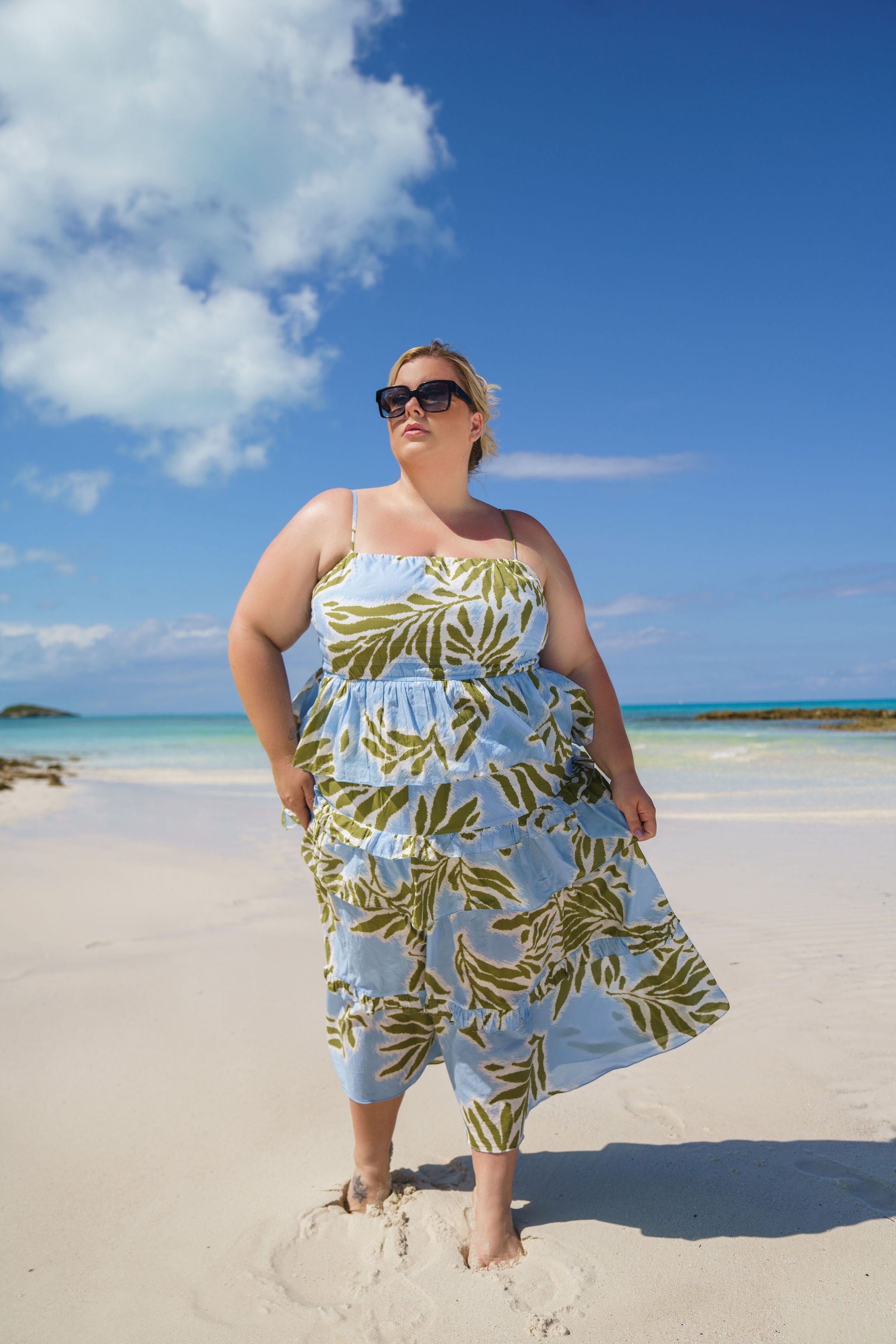 POLINA TOP plus-size - AMOUR781