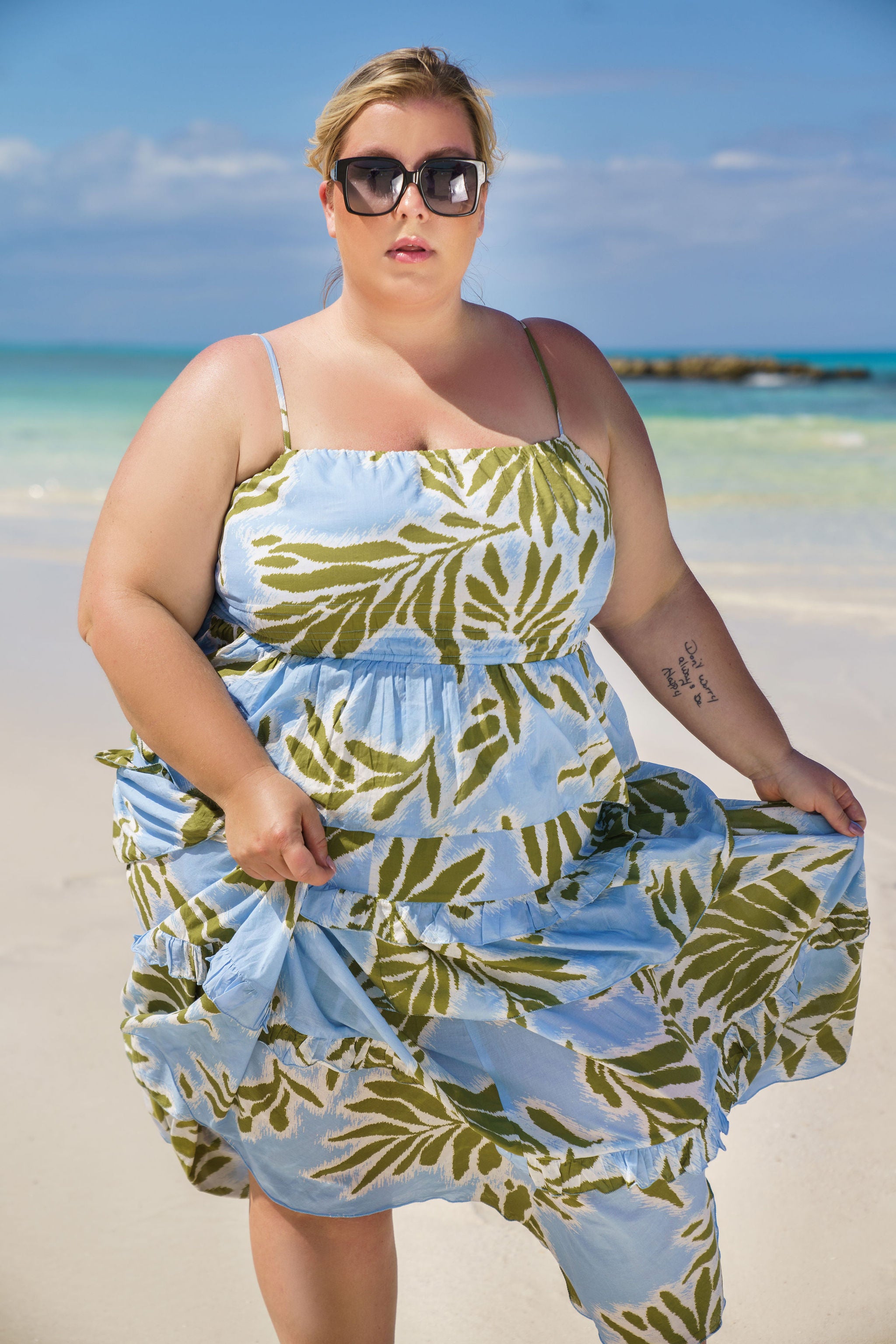 POLINA TOP plus-size - AMOUR781