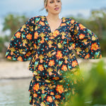 SITARA RUFFLED SKIRT plus-size - AMOUR781