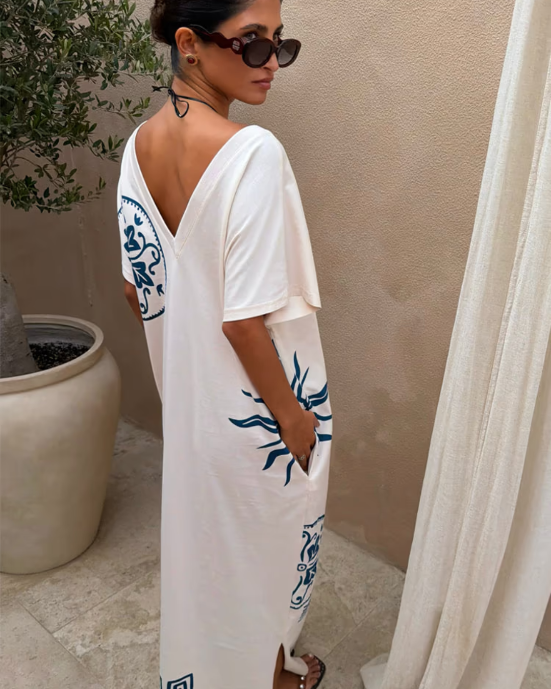 Dolce Vida T-Shirt Dress plus-size - AMOUR781