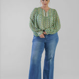 BERTHA BLOUSE plus-size - AMOUR781