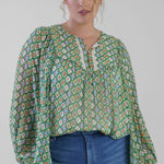 BERTHA BLOUSE plus-size - AMOUR781