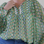 BERTHA BLOUSE plus-size - AMOUR781