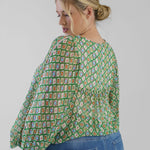 BERTHA BLOUSE plus-size - AMOUR781