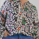 EMMA BLOUSE plus-size - AMOUR781