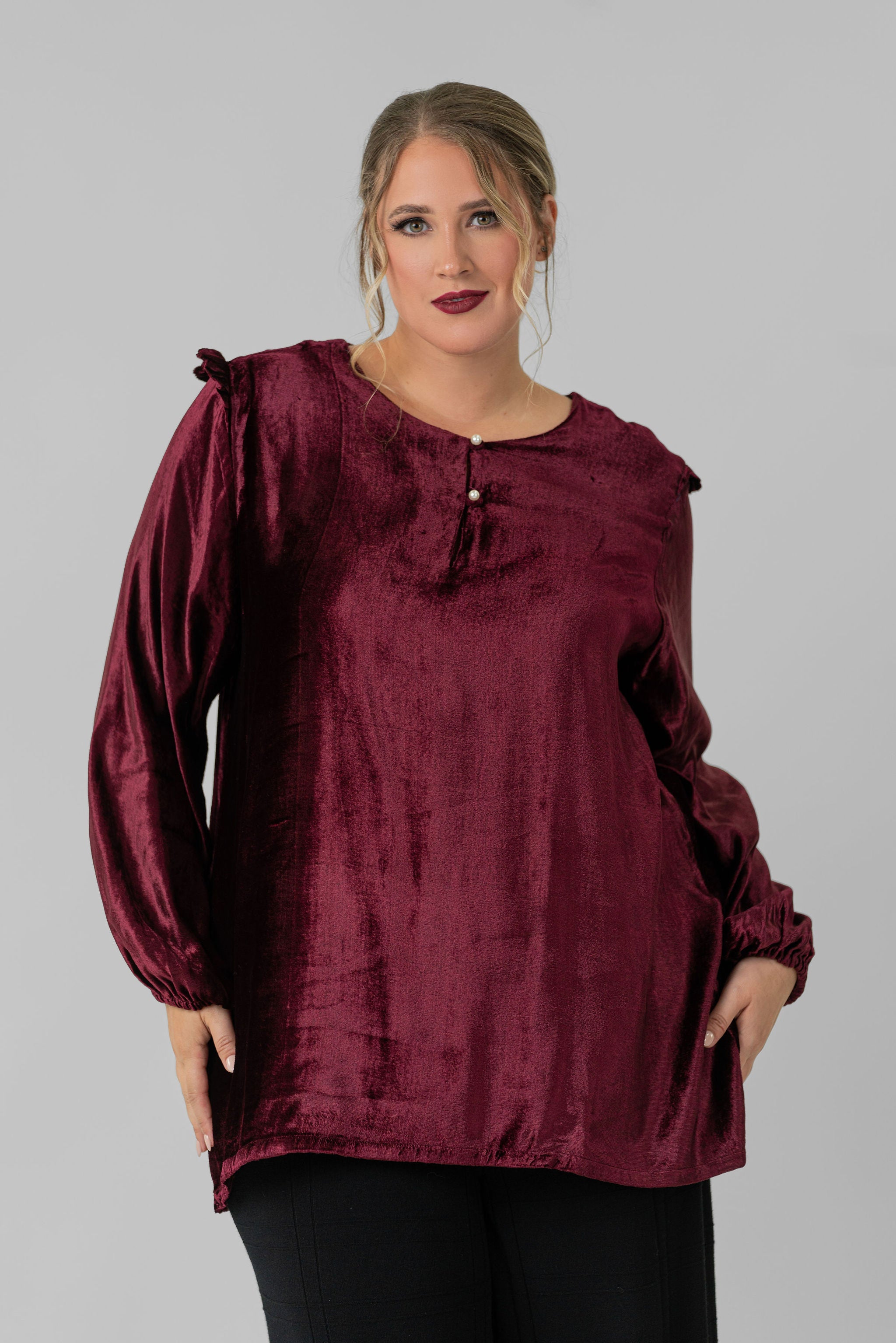 HAZEL TOP plus-size - AMOUR781