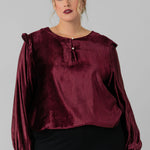 HAZEL TOP plus-size - AMOUR781