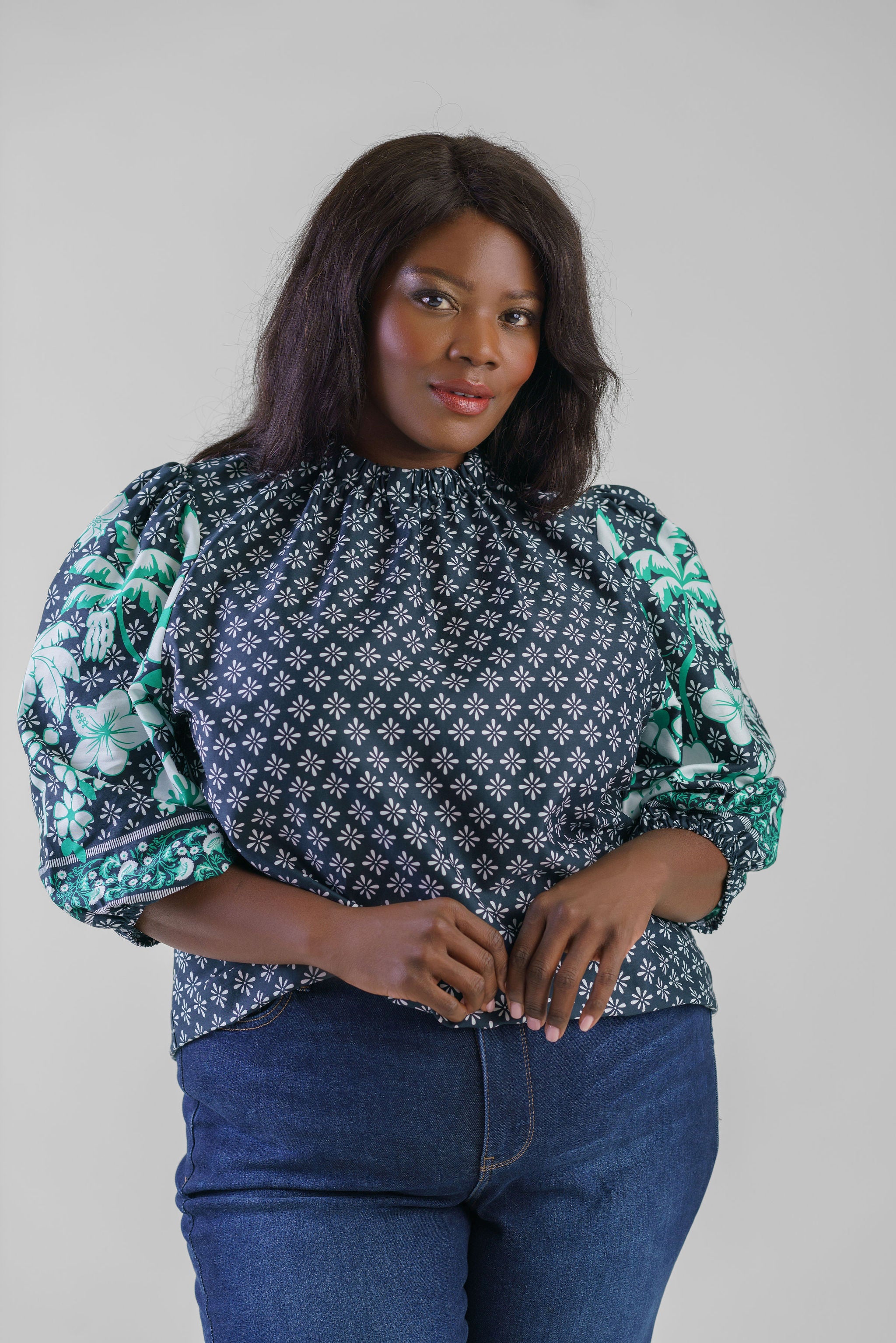 LILLY BLOUSE plus-size - AMOUR781