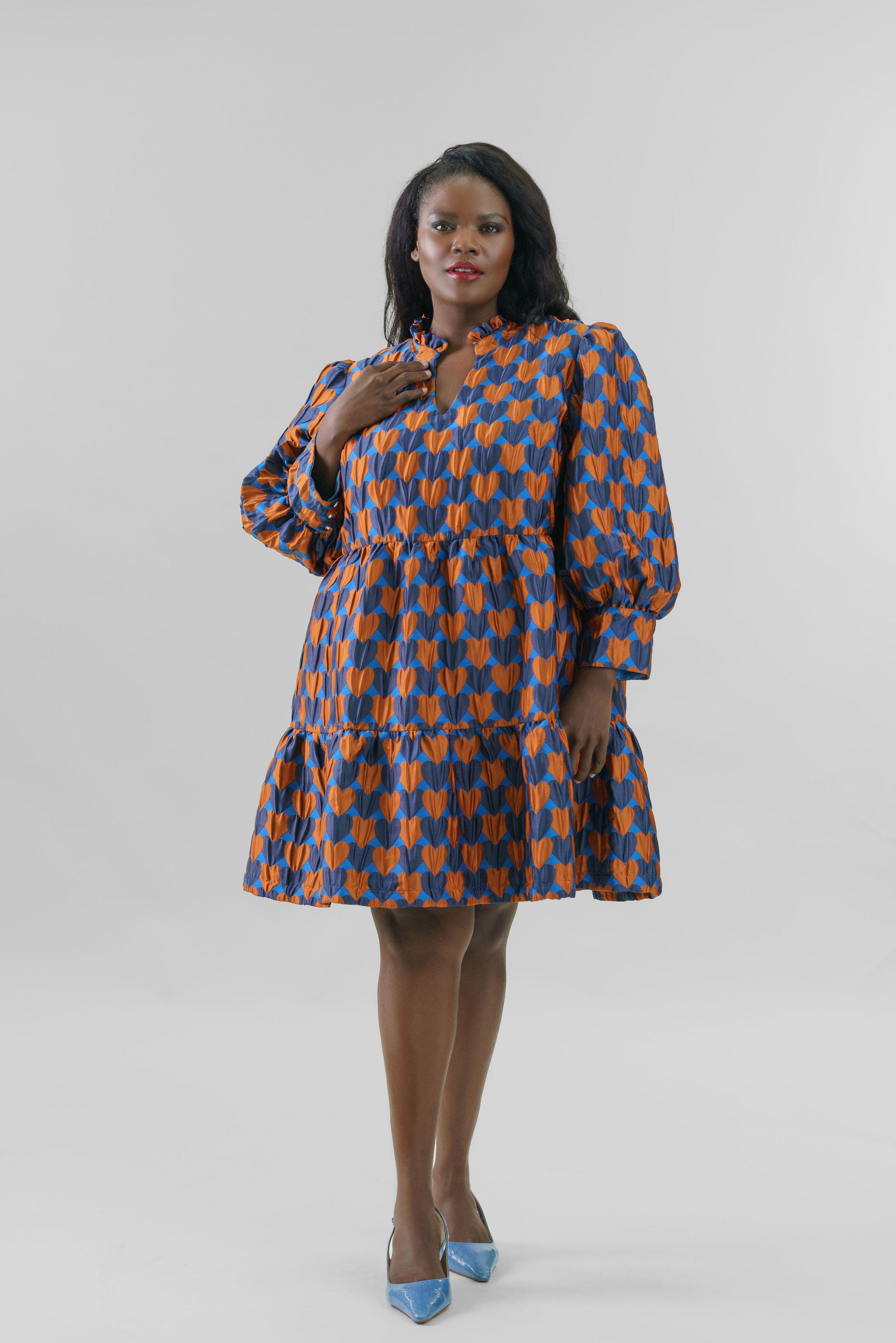 STELLA DRESS plus-size - AMOUR781