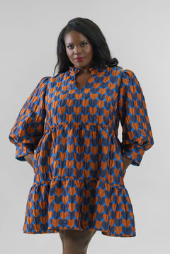 STELLA DRESS plus-size - AMOUR781