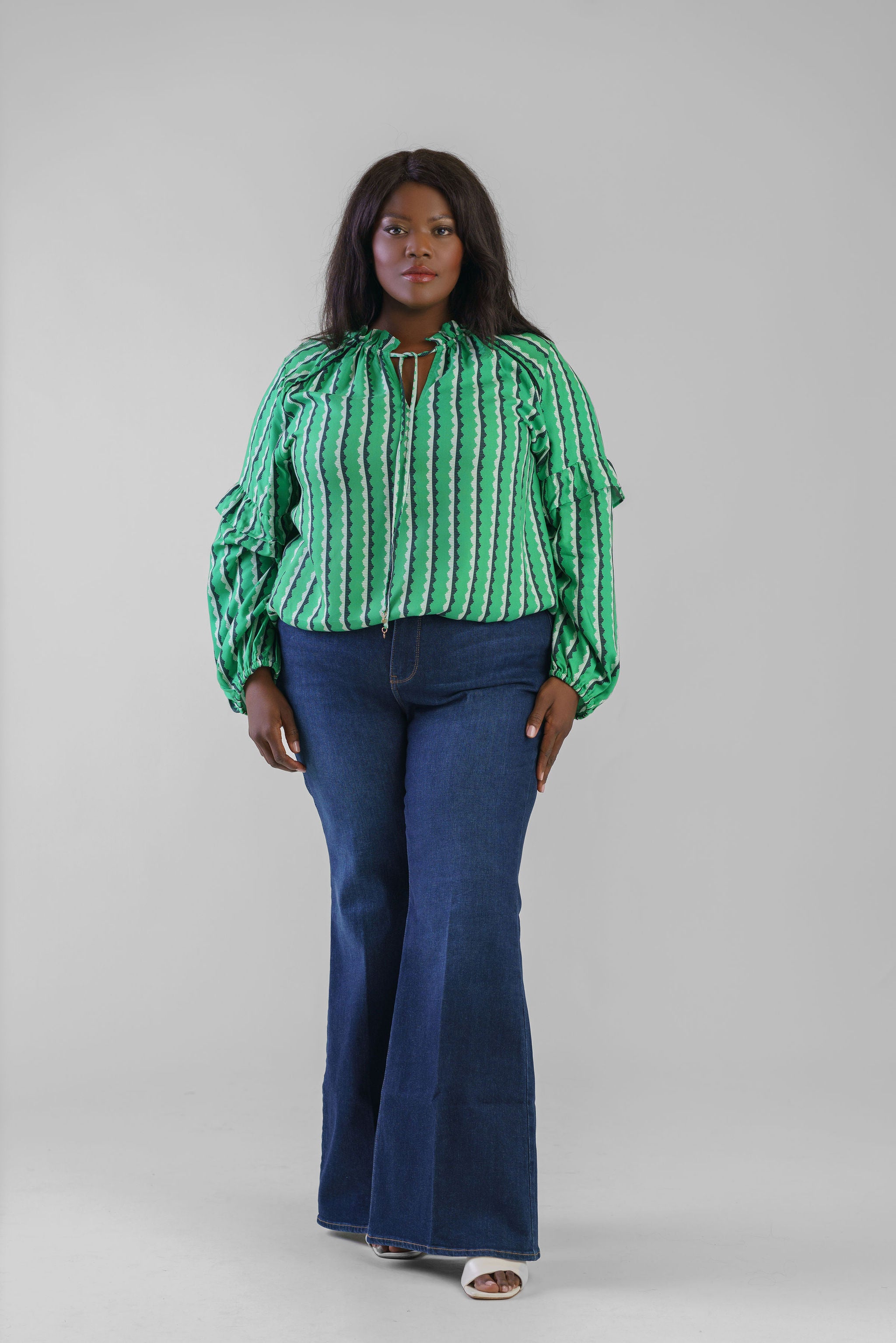 TINA BLOUSE plus-size - AMOUR781