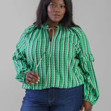 TINA BLOUSE plus-size - AMOUR781