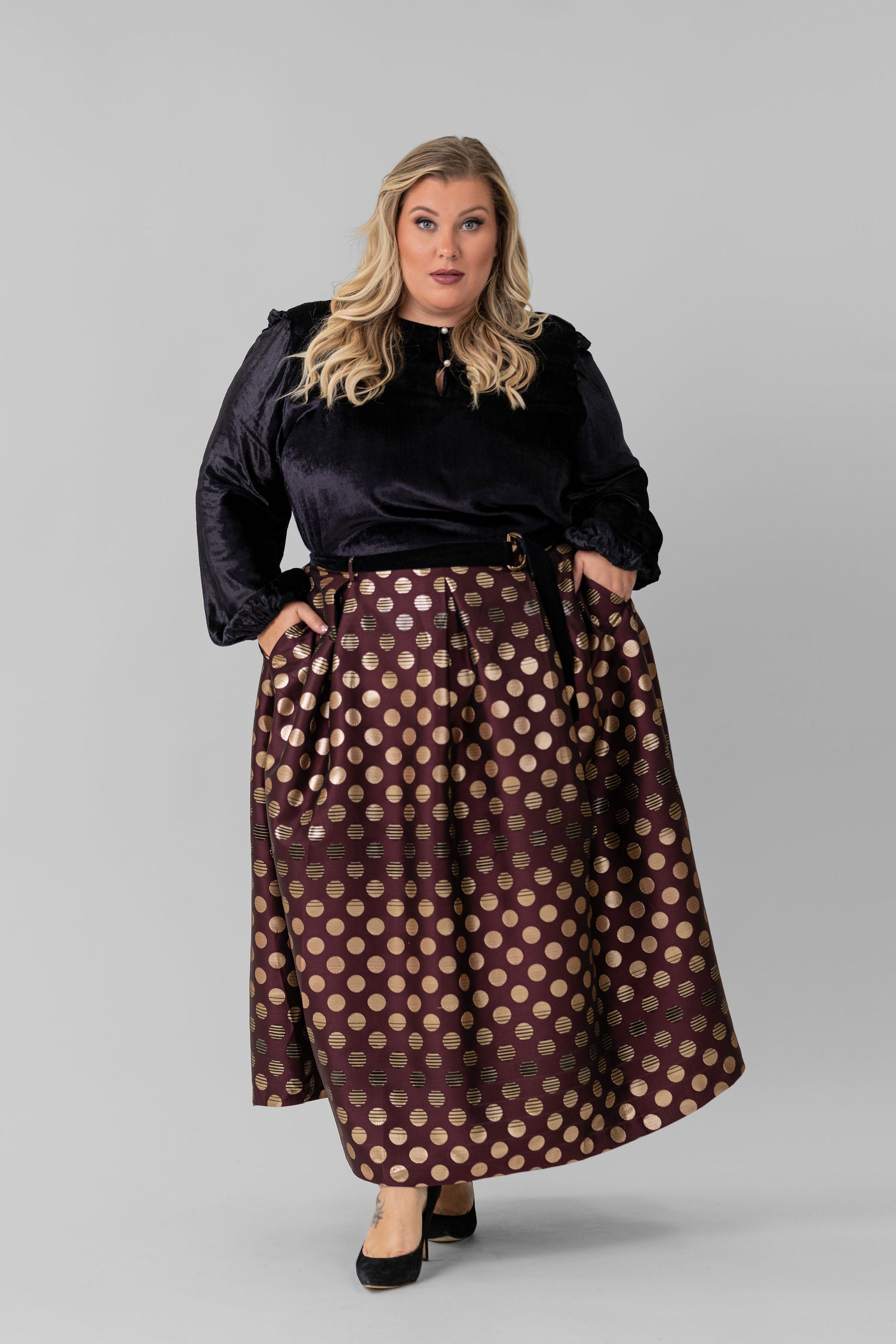 ZELDA SKIRT plus-size - AMOUR781