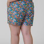 MIA SHORTS - BLUE plus-size - AMOUR781