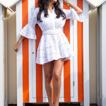 ENGLISH EMBROIDERY DRESS plus-size - AMOUR781