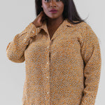 LEEMA SILK SHIRT WITH POCKET plus-size - AMOUR781