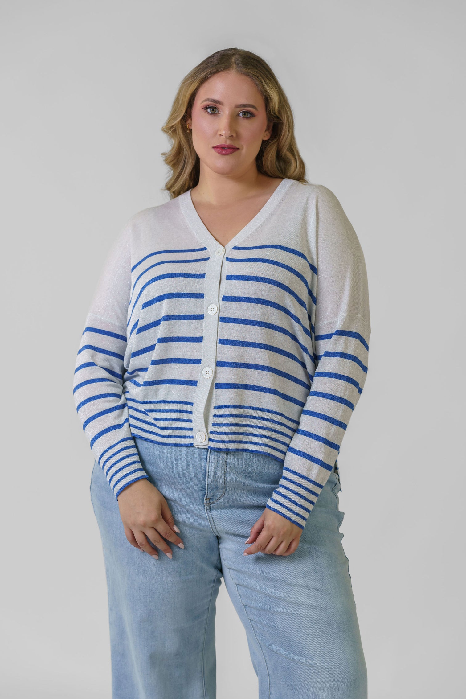 North Royal Brooke Striped Cardigan