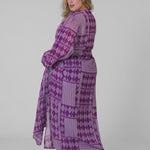 TRISH LONG DUSTER GAUZE plus-size - AMOUR781