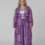 TRISH LONG DUSTER GAUZE plus-size - AMOUR781