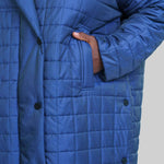CHANGEANT NYLON BOX COAT plus-size - AMOUR781