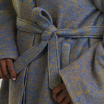 CHANGEANT WOOL MIX COAT with COLLAR plus-size - AMOUR781