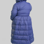 FEATHER DOWN COAT with HOOD plus-size - AMOUR781