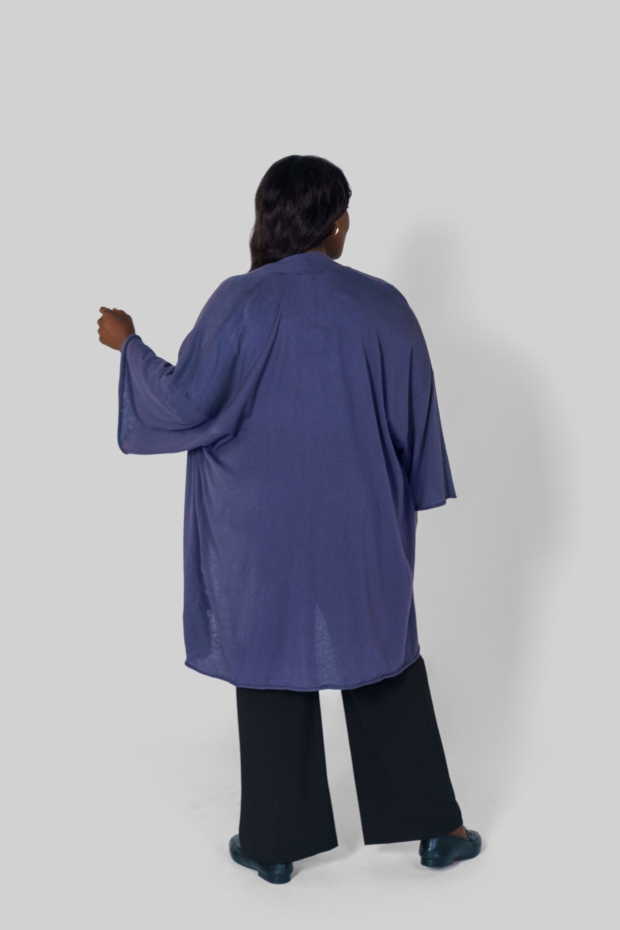 MULLEIN COTTON CARDIGAN plus-size - AMOUR781