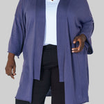MULLEIN COTTON CARDIGAN plus-size - AMOUR781