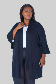 MULLEIN COTTON CARDIGAN plus-size - AMOUR781