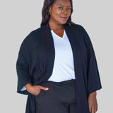 MULLEIN COTTON CARDIGAN plus-size - AMOUR781