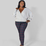 MULLEIN COTTON WRAP SWEATER plus-size - AMOUR781
