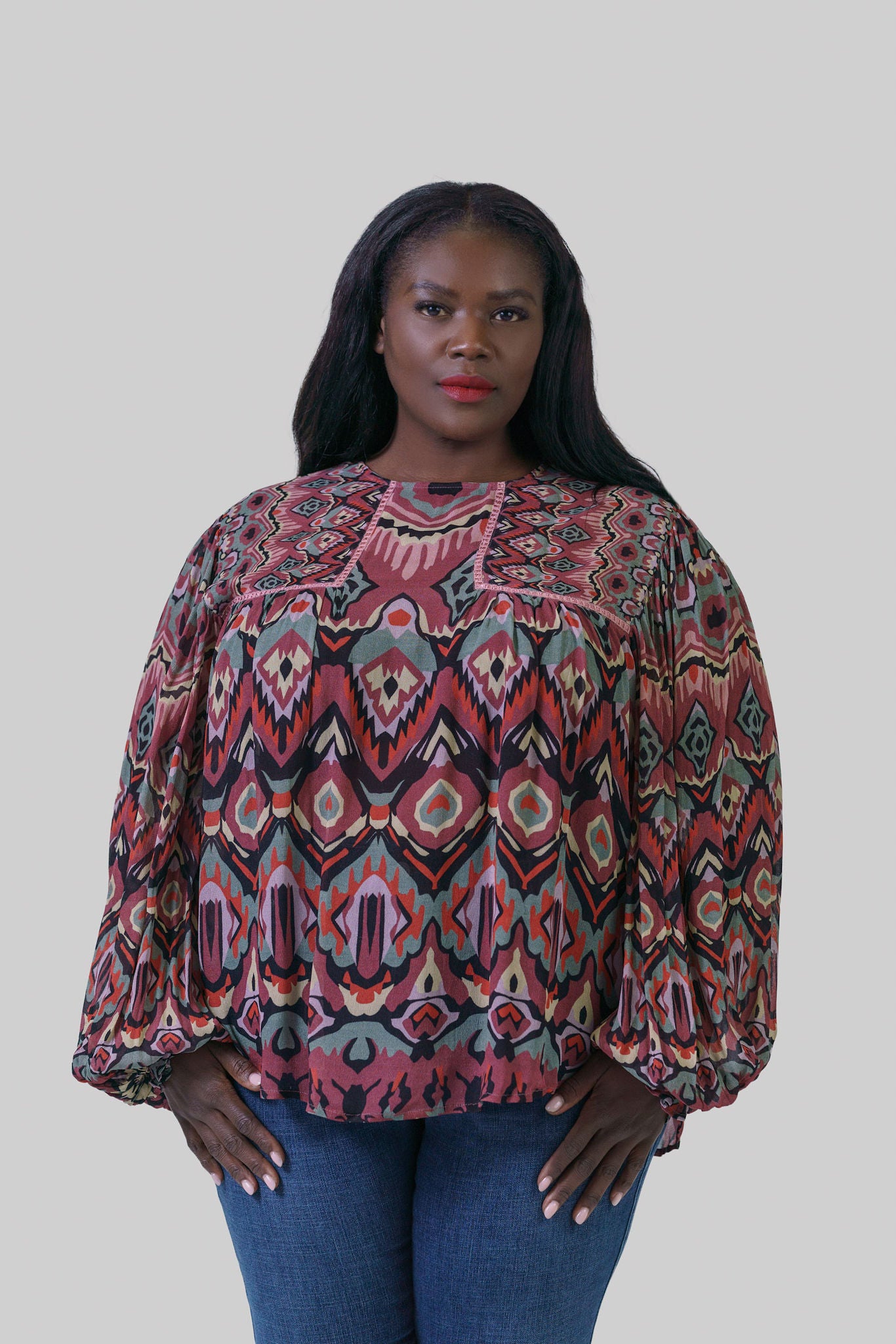 TIARA TOP plus-size - AMOUR781