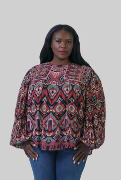 TIARA TOP plus-size - AMOUR781