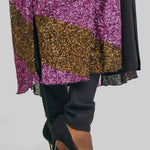 SEQUIN DUSTER plus-size - AMOUR781