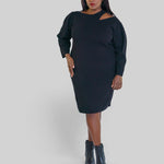 SWEATER DRESS plus-size - AMOUR781