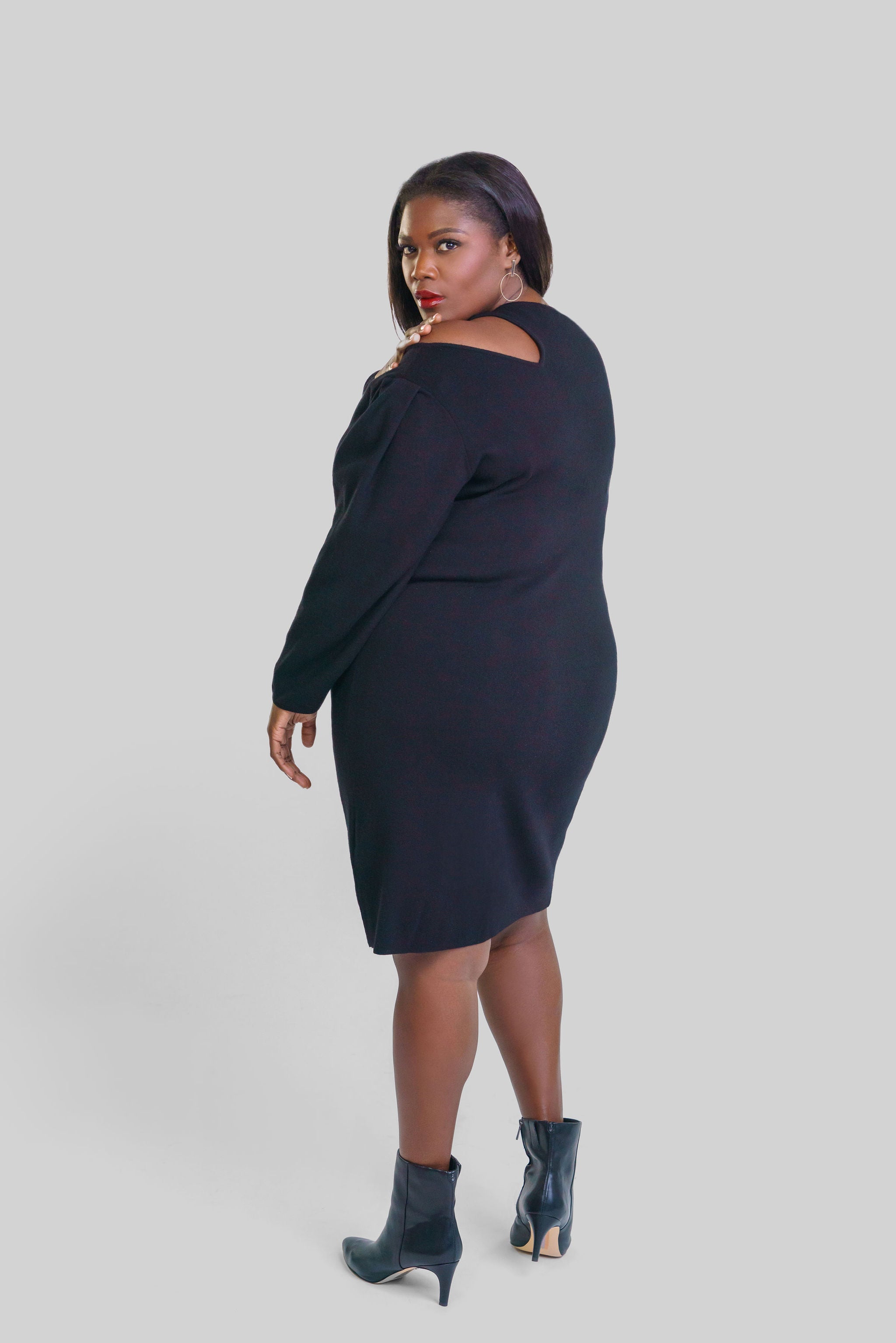 SWEATER DRESS plus-size - AMOUR781