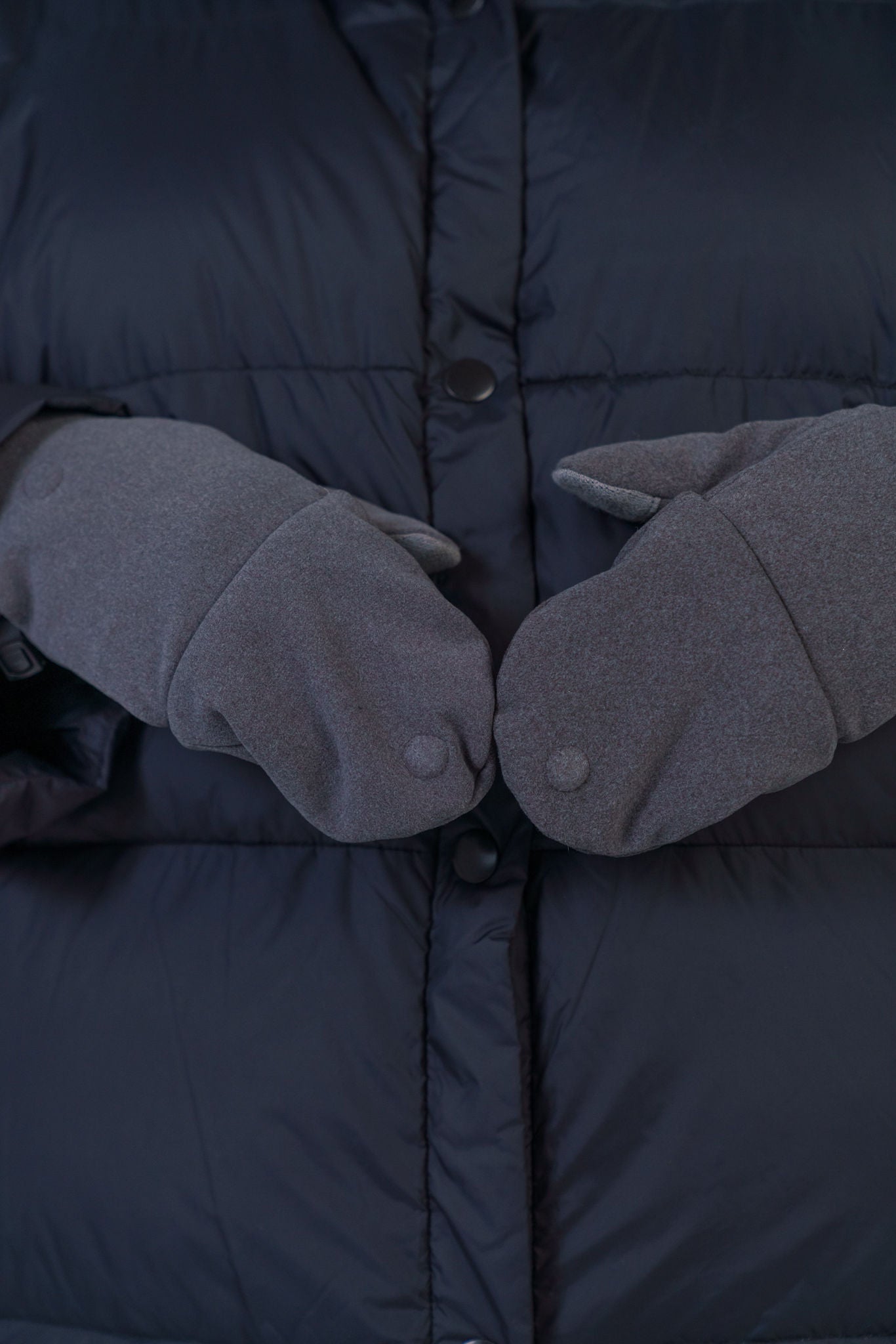 COZY STRETCH TOUCH POP TOP GLOVES plus-size - AMOUR781