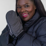 COZY STRETCH TOUCH POP TOP GLOVES plus-size - AMOUR781