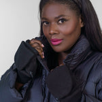 COZY STRETCH TOUCH POP TOP GLOVES plus-size - AMOUR781