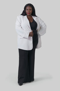 LUXURY SUITING BOYFRIEND BLAZER plus-size - AMOUR781