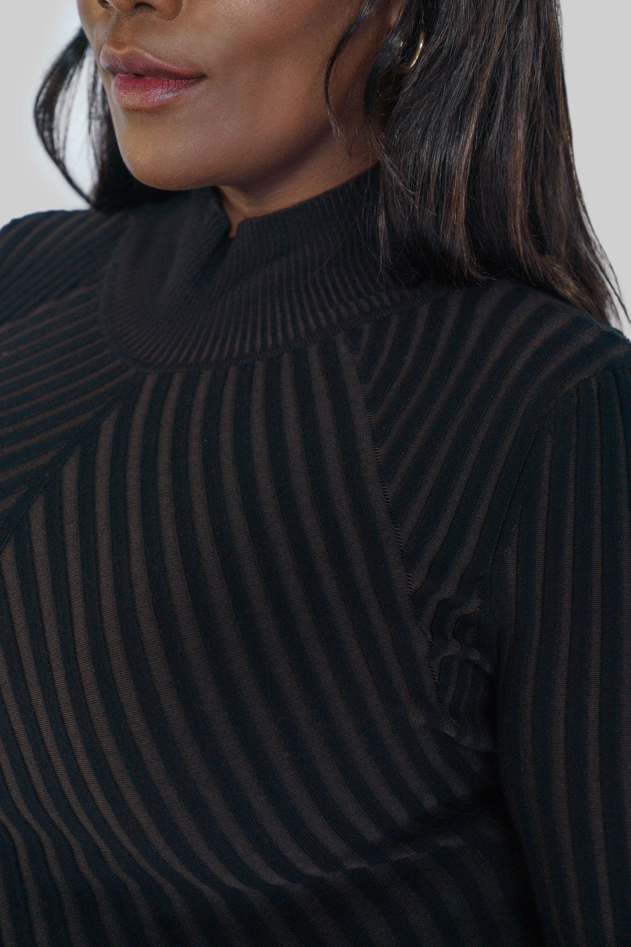 SOFT RIBBED BODYSUIT plus-size - AMOUR781