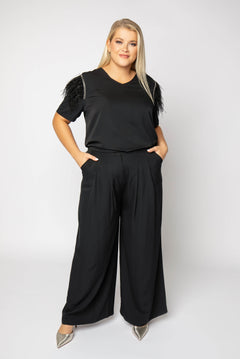 WOVEN PANT plus-size - AMOUR781