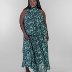 FLORAL BURST TOP plus-size - AMOUR781